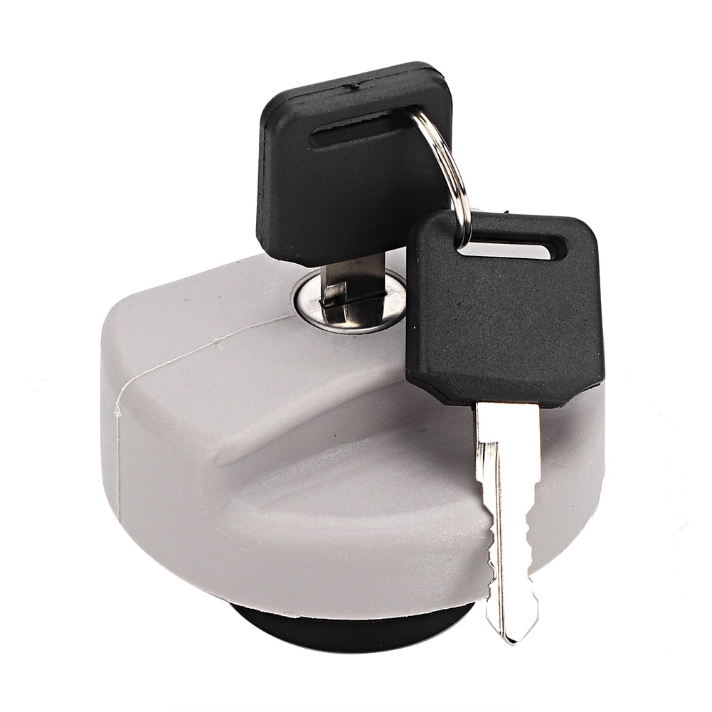 Yajisi Fuel Tank Petrol Cap Grey Cover Locking with 2 Keys 1702834 93224461 Fit for Vauxhall Opel Vectra Astra Corsa Zafira Tigra Combo Signum Meriva Replacement Part