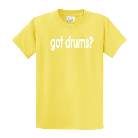Got Drums? T-Shirt Cool Drummer Tee (Top 10 Best Drummers Of All Time)