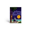 thumbnail image 1 of Stonehouse Collection | Tropical Halloween Card - 12 Halloween Cards & Envelopes - Haunted Tropical Beach - USA Made (Tropical), 1 of 4