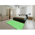 thumbnail image 5 of Ahgly Company Machine Washable Indoor Rectangle Transitional Emerald Green Area Rugs, 8' x 12', 5 of 7