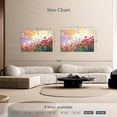 thumbnail image 4 of Elephant Stock Colorful Spring Wildflowers Wall Art - Horizontal Canvas Wall Art - Living Room Wall Decor - Nature Canvas - Green And Red Decor By Leon Devenice - 48" x 32", 4 of 8
