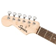 Squier Mini Stratocaster Left-Handed Electric Guitar, Laurel Fingerboard, Black