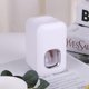thumbnail image 1 of Dispensador de pasta de dientes, 1 exprimidor automático de pasta de dientes, accesorios de baño montados en la pared para niños y ducha familiar. ( Blanco) JM, 1 of 5