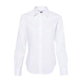 thumbnail image 2 of Van Heusen - Women's Cotton/Poly Solid Point Collar Shirt - 13V5053 - White - Size: S, 2 of 3