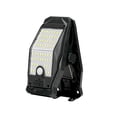 thumbnail image 2 of Luz de clip solar con sensor inteligente Lámpara de valla Iluminación exterior • 3 modos Luces decorativas montadas en la pared para la puerta del jardín del patio del garaje, 2 of 5