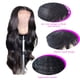 thumbnail image 5 of Peluca rizada de longitud media de 24 pulgadas, sin pegamento, de seda sintética resistente a altas temperaturas, ajustable, para mujeres a la moda, uso diario y de fiesta, 5 of 8