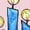 AD-Pink, variant on Inktastic My First Hanukkah with Lit Candles Girls Baby Dress