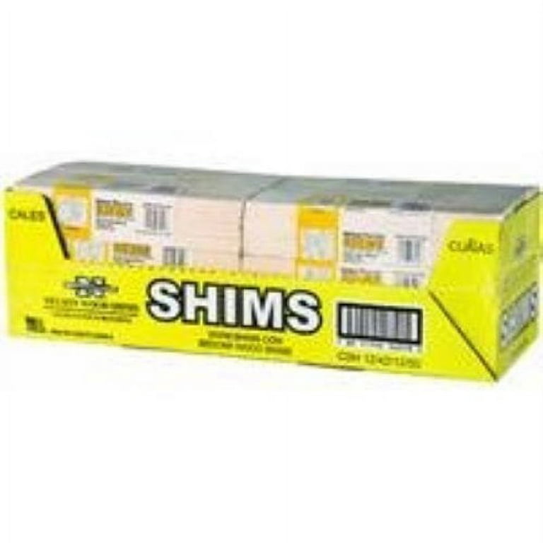 Nelson Wood Shims 0.25-in x 1.25-in x 11.75-in 42-Pack Fir Wood