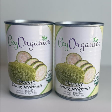CeyOrganics Young Organic Jackfruit for Vegan diets - 2 pack