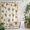 White, Yellow, Brown, variant on Yellow Summer Floral Shower Curtain - Water Repellent Fabric Shower Curtains Washable, Pastoral Daisy Botanical Cute Decorative Polyester Cloth Bathroom Curtains Modern Bath Decor 72"x84"