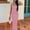 Pink, variant on Tbopshirt Wedding Guest Dresses for Women,Fashion Women Summer Casual Solid Square-Neck Camis Sleeveless Vest Long Dress