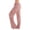 Pink, variant on Women's Leopard Print Pajama Pants, Soft Stretchy Pajamas Bottoms with Pockets for Lounging