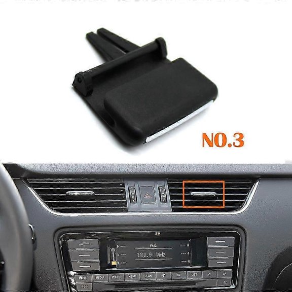 Front Air Conditioner Outlet AC Vent Grille Slider Clip Adjust Knob For Skoda Octavia 3 MK3 A7 RS Combi 2015-2021 5E0819701