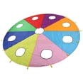 thumbnail image 1 of Juego interactivo de topos con paracaídas, juego de topos con paracaídas para niños al aire libre, juego de topos con paracaídas para niños, probado profesionalmente, 1 of 14