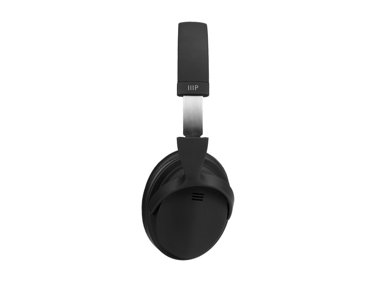 Monoprice BT-300ANC Wireless Over Ear Headphones - Black With (ANC) Active Noise Cancelling, Bluetooth, Extended Playtime