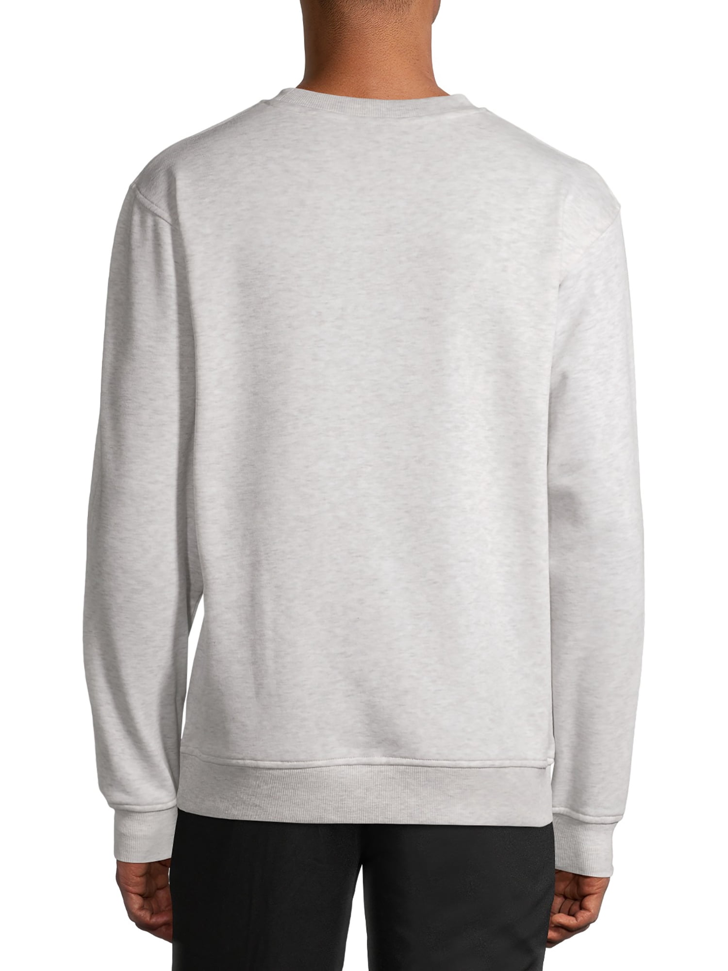 George Men's and Big Men's Long Sleeve Crew Sweatshirt, up to Size 5XL