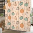 thumbnail image 2 of Tchckioa Autumn Fruit 36x72 Inch Shower Curtain,Wet and dry separation Hooks Bath Curtain for Bathroom, 2 of 6