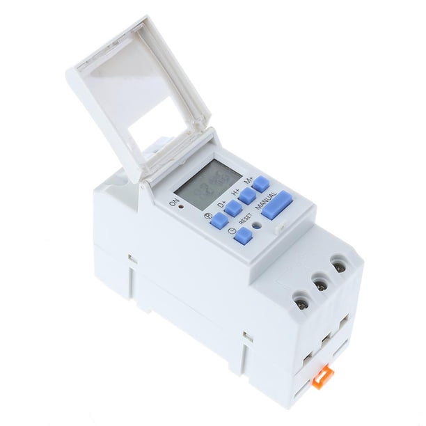 Interruptor Electrónico THC15A Switch Relay Weekly Timer Switch para equipos de producción (220V) Tmvgtek Libre de BPA