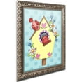 thumbnail image 2 of Trademark Fine Art "Home Tweet Home" Canvas Art by Jennifer Nilsson, Gold Ornate Frame, 2 of 4