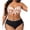 Orange, variant on ZToonmas Women's Plus Size Spaghetti Strap Front Tie Printed Bikini Top and Side Drawstring High Waist Bottom Two Piece Swim Bikini Set