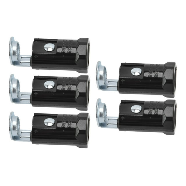 10PCS 125V E12 Lamp Holder, Durable Material, Heat Resistance, 75W 125V, Simple To Install, Widely Application, E12 Screw Bulbs Connection