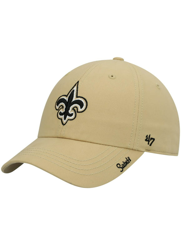 Women's '47 Gold New Orleans Saints Miata Clean Up Secondary Adjustable Hat - OSFA