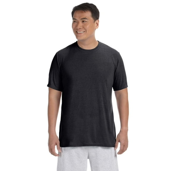 Gildan G420 Adult Performance Adult 5 oz. T-Shirt, Black, S, Pack Of 2, T-Shirts