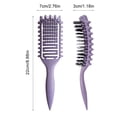 thumbnail image 2 of Cepillo para definir rizos 3 en 1 peine ergonómico para cabello liso grueso y rizado (verde), 2 of 9