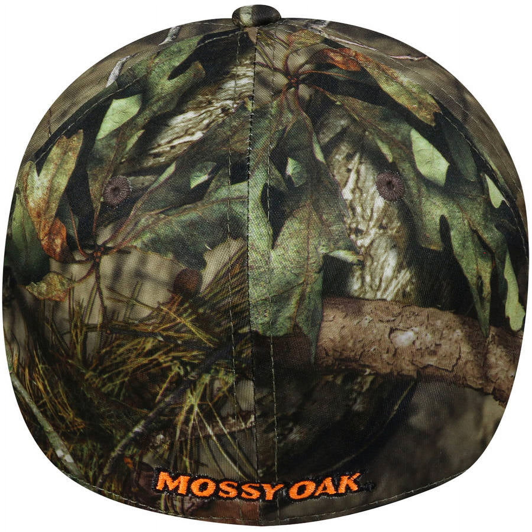 Mossy Oak Country Men Embroidered, Stretch, Moisture Patch Polyester Large / XLarge, Brown, 1 Count