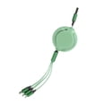 thumbnail image 2 of Cable retráctil USB, Cable de carga USB 3 en 1 Cable cargador multi USB Cable de carga retráctil probado profesionalmente, 2 of 8