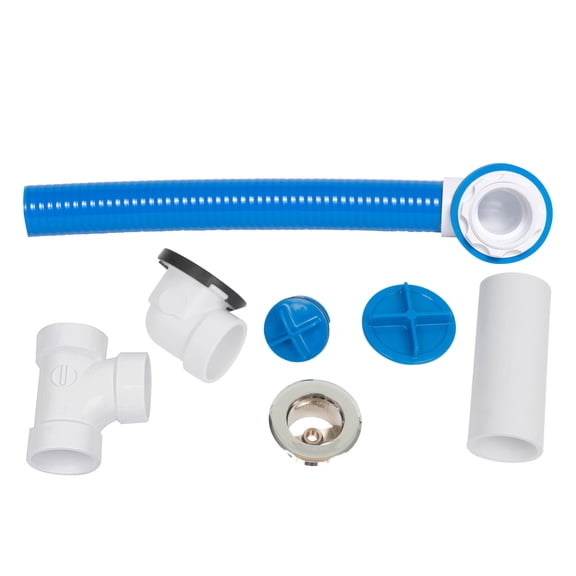 Dearborn F16p9975 True Blue Flex 1-1/2" Tub Drain Kit -