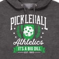 thumbnail image 3 of Instant Message - Pickleball Athletics Big Dill - Men's Pullover Hooded Fleece Sweatshirt, 3 of 6