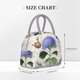 thumbnail image 2 of Disketp Vintage Flower Bolsa Térmica para Almuerzo, Lonchera con Abertura Amplia y Gran Capacidad, Organizador Reutilizable para Mujeres, Hombres y Adultos, 2 of 6