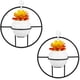thumbnail image 1 of Juego de 2 macetas colgantes de pared para interiores, decoración geométrica de pared para plantas artificiales, contenedores de flores suculentas, mini cactus, 1 of 5