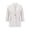 Beige, variant on Blazers for Women Women Comfortable Casual Button Pocket Turndown Collar 3/4 Sleeve Solid Color Blouse Top T-Shirt Blaze