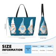 thumbnail image 4 of Disketp Nurse Doctor Gnomes Bolsa de Playa de Gran Capacidad, Bolso Impermeable y a Prueba de Arena para Mujer, Ideal para Playa, Piscina y Natación, 4 of 7