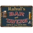 thumbnail image 1 of Rahul's Green Bar & Tavern Rustic Sign 8 x 12 High Gloss Metal 208120047364, 1 of 1