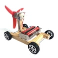 thumbnail image 1 of Ábaco Kit de modelo de montaje de coche de viento de ala única DIY de madera juguetes de experimentos de ciencia Tmvgtek Nuevos Originales, 1 of 3