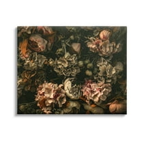 Stupell Industries Dark Moody Floral Botanical Closeup Detailed Design Traditional Photography Gallery-Wrapped Canvas Print Wall Art, 40 x 30, Design by Incado
