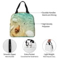 thumbnail image 4 of Picia Starfish And Seashell On The Beach Printed Lunch box Lunch bag for Men Women Large Capacity Lunchbox Reusable Lunch Bags Insulated Lunch Bag Lunch Box Cooler, 4 of 6