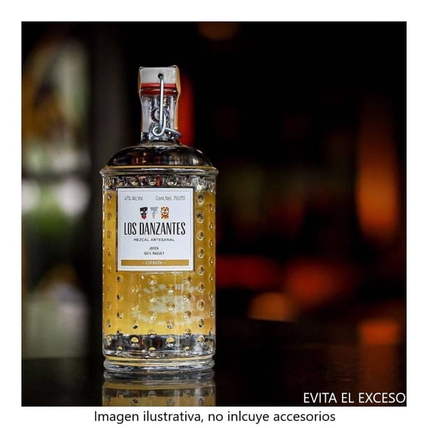 Mezcal Los Danzantes Joven Espadín 750ml | Bodega Aurrera en línea