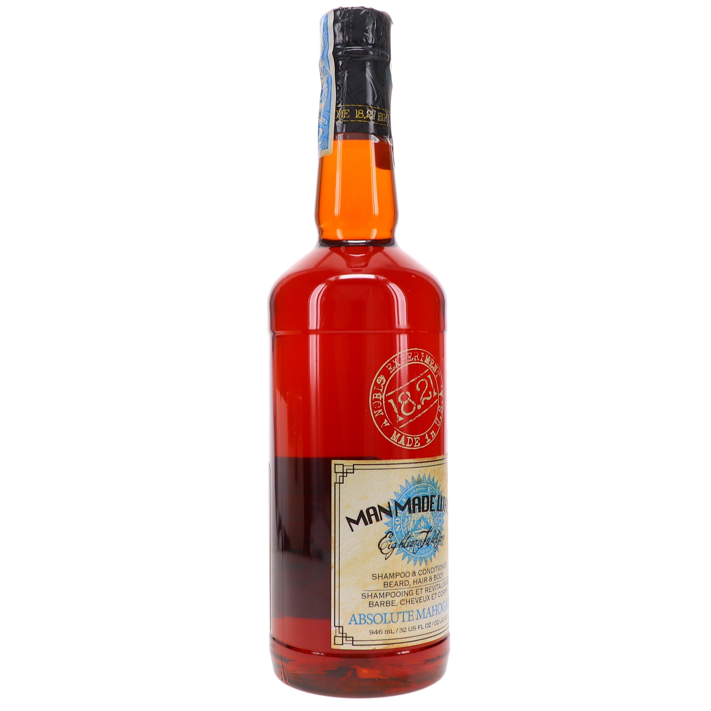 18.21 Man Made Wash 3-in-1 Absolute Mahogany 32 oz