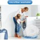 thumbnail image 3 of Resuable Mop Cloth Compatible with Robot Sweeping Narwal T10 Accessories Parts Microfiber X4 Mop (4 Pack), 3 of 5