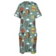 thumbnail image 4 of Vestido Vintage holgado con globos de aire caliente para mujer vestido de noche con bolsillos verano, 4 of 6
