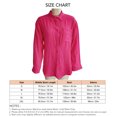 thumbnail image 2 of Camisa De Manga Larga Con Botones,Camisa De Manga Larga Para Mujer Camisa De Negocios De Manga Larga Para Mujer Camisa Básica Con Botones Diseño A Prueba De Futuro, 2 of 2