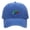 Washed Blue, variant on Colorful Fly Fishing Lure Embroidered Vintage Washed Cotton Dad Hat, Adjustable Adult Outdoor Angler Cap for Fly Fishing Enthusiasts Men Women