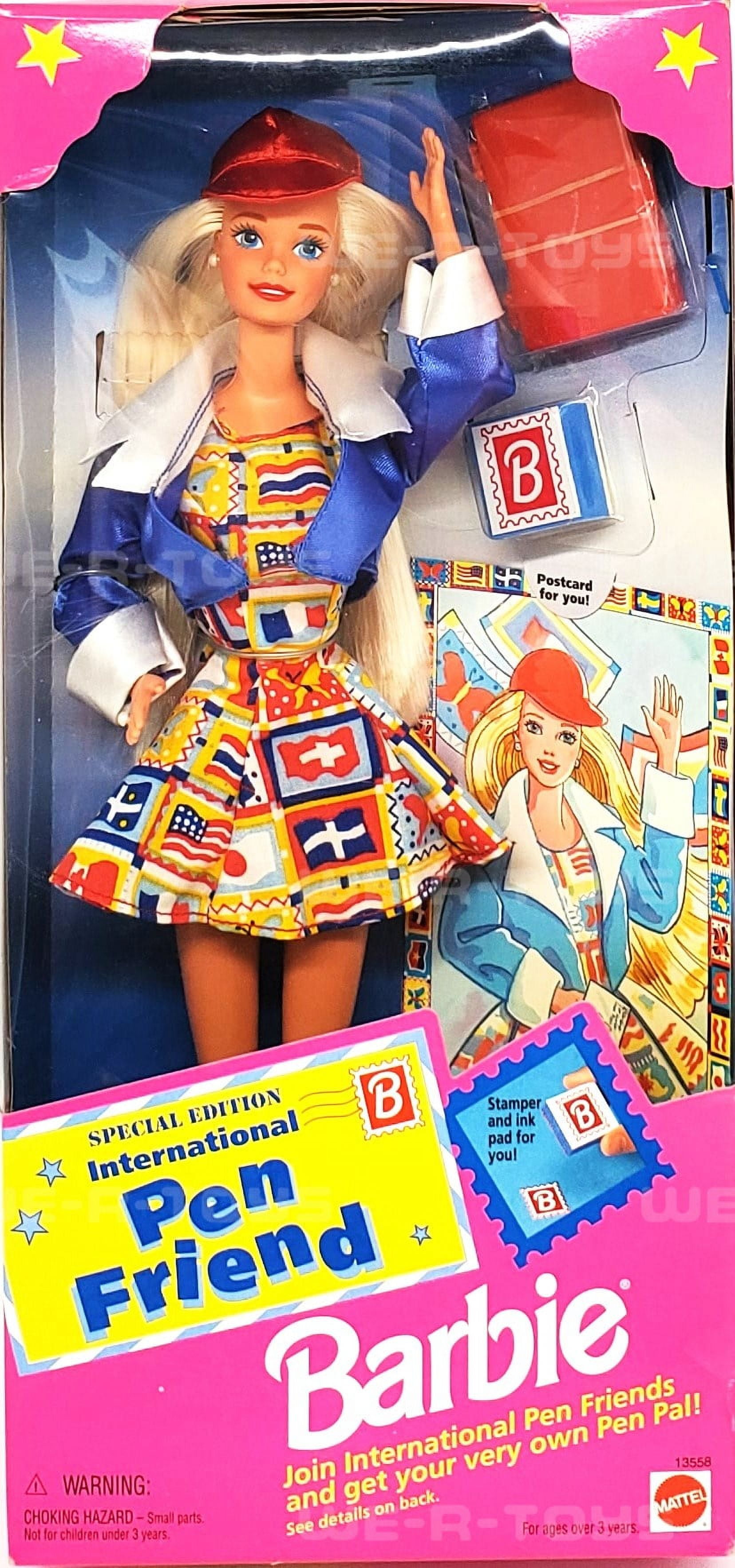 International Pen Friend Barbie Special Edition Doll 1995 Mattel