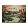 thumbnail image 3 of Designart "Zen Garden Asian Painting III" Asian Print on Natural Pine Wood, 3 of 5