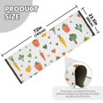 thumbnail image 5 of Yayeee Runner Rug for Bedroom 2'x6' Machine Washable Hallway Non Slip Mat, Green Cute Vegetables, 5 of 8