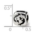 thumbnail image 4 of Pisces Zodiac Charm .925 Sterling Silver Antique Finish Reflection Beads - QRS467, 4 of 5